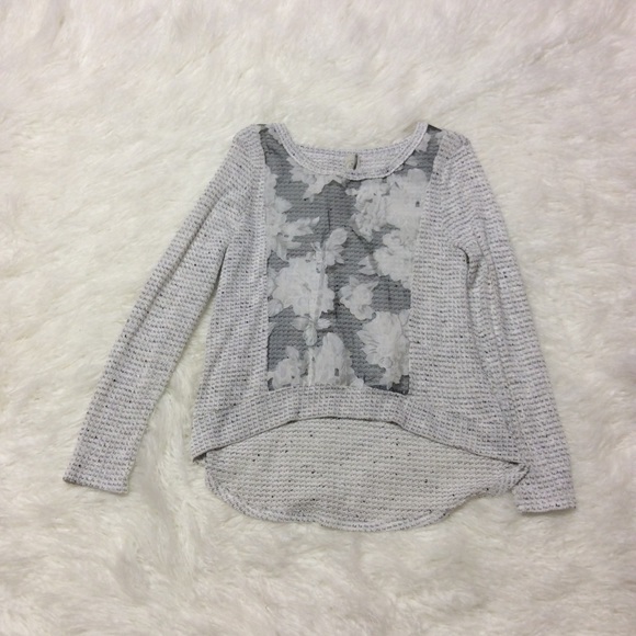 PAPER CRANE LIGHTWEIGHT LONG SLEEVE TOP - Picture 2 of 3